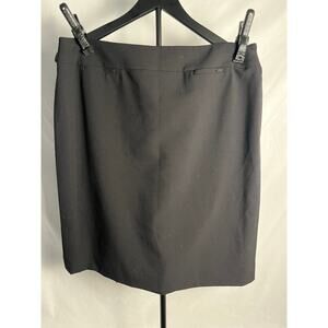 Tahari Arthur S. Levine Black Pencil Skirt Size 12 Classic Career